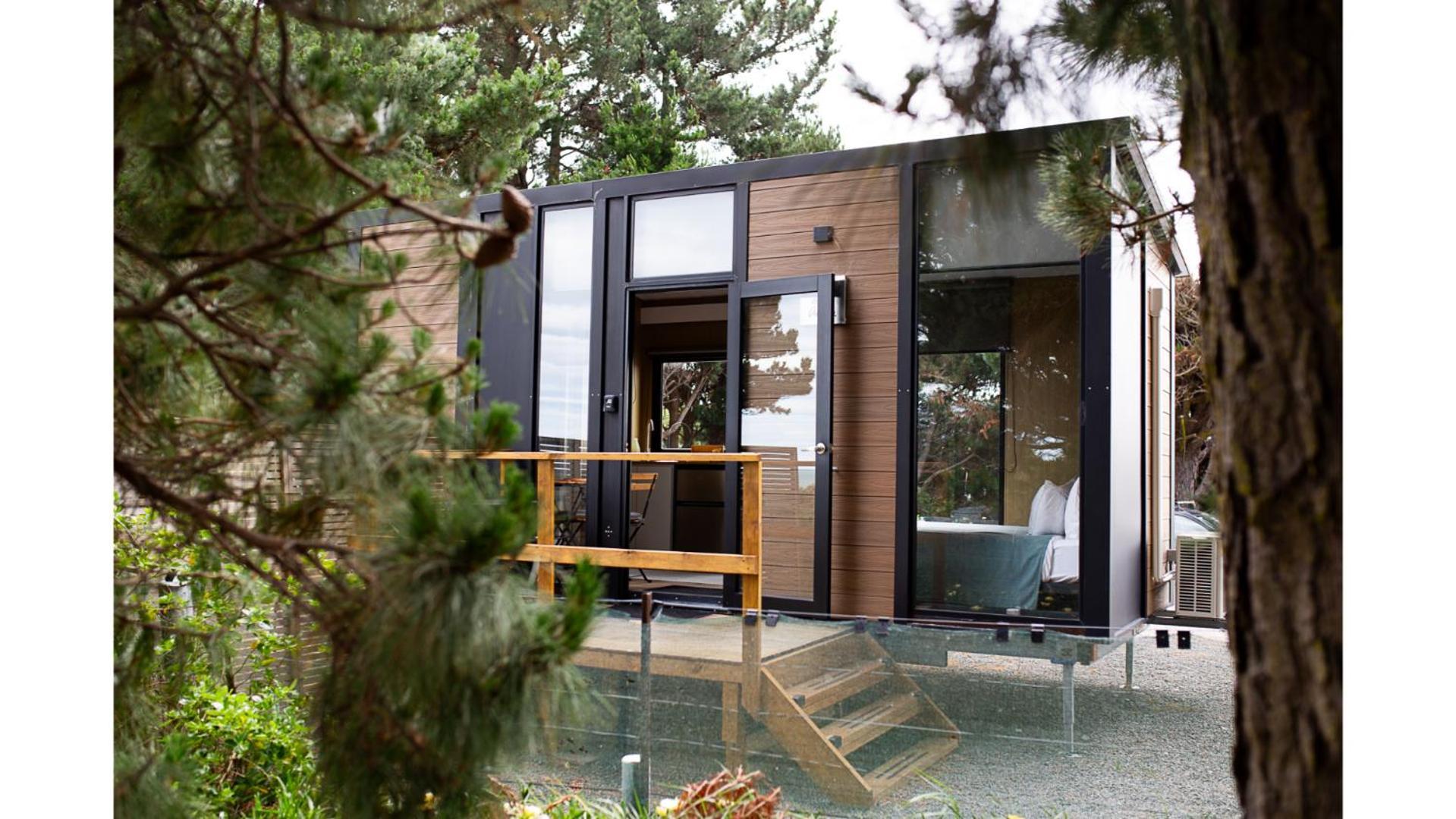 Villa Pacific View By Tiny Away Leithfield Exterior foto